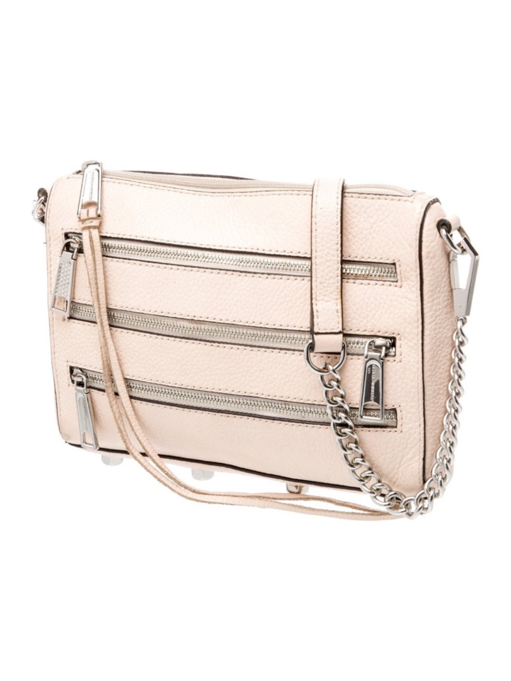 Rebecca Minkoff Mini 5 Zip Crossbody in Rosewood